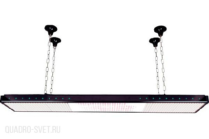 Бильярдный светильник плоский люминесцентный «Neptun» (черная, 4 неон тр.) 270x33x8 75.021.27.0