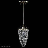 Хрустальный подвесной светильник ArtGlass SMALL GAME 03-01 NICKEL CE