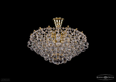 Хрустальная потолочная люстра Bohemia IVELE Crystal 7331/42/G