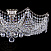 Люстра потолочная ARTGLASS PRISCILA II. NICKEL CE