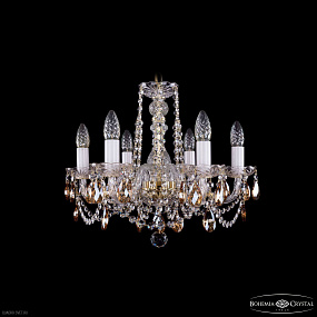 Хрустальная подвесная люстра Bohemia IVELE Crystal 1402/6/160 G K721