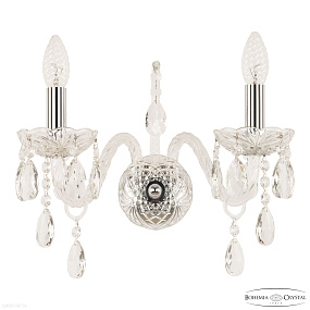 Бра хрустальное Bohemia IVELE Crystal 105B/2/165 Ni