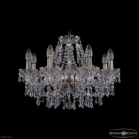 Хрустальная подвесная люстра Bohemia IVELE Crystal 1403/8/195 Pa