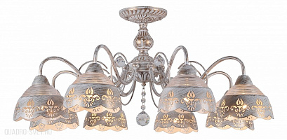Люстра потолочная Arte Lamp Sicilia A9106PL-8WG