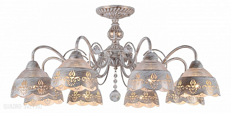 Люстра потолочная Arte Lamp Sicilia A9106PL-8WG