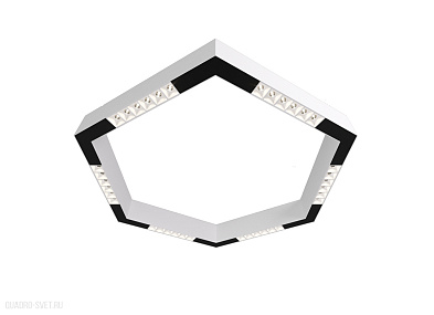 Накладной светодиодный светильник 0,7м 36Вт 48° Donolux Eye-hex DL18515С111W36.48.700WB