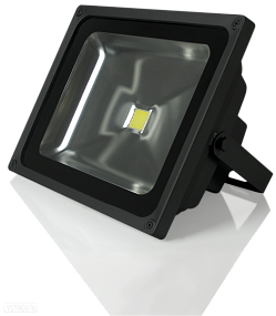Прожектор Gauss светодиодный 60W COB IP65 6500К черный