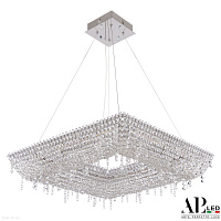 Хрустальная подвесная светодиодная люстра APL LED Sicilia SH503.0.60.B.Ni.4000