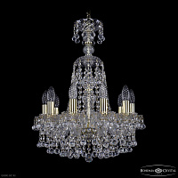 Хрустальная подвесная люстра Bohemia IVELE Crystal 1409/10/141/XL-59 G