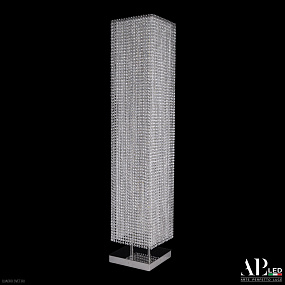 Хрустальный светодиодный торшер APL LED Sicilia SH500.T6.30-150.E.Ni.4000