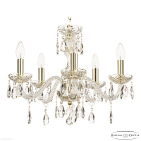 Хрустальная подвесная люстра Bohemia IVELE Crystal 117/5/165 G