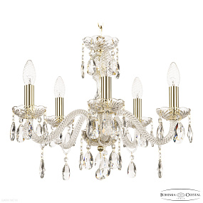Хрустальная подвесная люстра Bohemia IVELE Crystal 117/5/165 G
