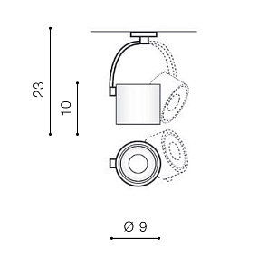 Накладной светильник Azzardo Bross Arm AZ3498