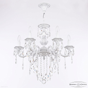 Хрустальная подвесная люстра Bohemia IVELE Crystal AL78101/6/175 B WMN