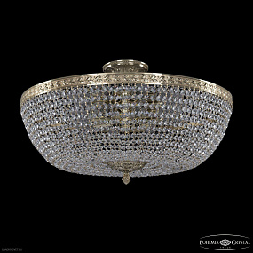 Хрустальная потолочная люстра Bohemia IVELE Crystal 19051/55IV G C1