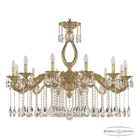 Большая хрустальная люстра Bohemia Ivele Crystal Florence 71302/12/360 A G