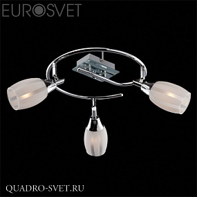 Спот EUROSVET 20129 20130/3 хром