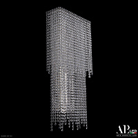 Бра хрустальное светодиодное APL LED Sicilia SH500.B3.35-75.B.Ni.4000