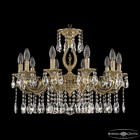 Подвесная хрустальная люстра Bohemia Ivele Crystal Verona 72401/10/210 A FP FH1S