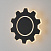 Бра светодиодное Elektrostandard Gear Gear M LED черный (MRL LED 1095)
