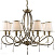 Люстра подвесная Arte Lamp LOGICO A1035LM-8AB