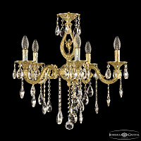 Подвесная хрустальная люстра Bohemia Ivele Crystal Florence 71401/5/175 B G FA5S