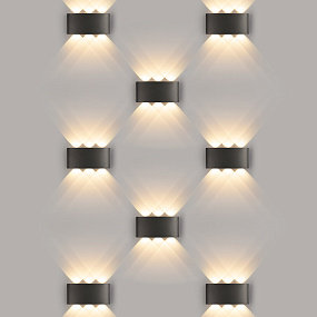 Уличный настенный светодиодный светильник Elektrostandard Twinky 1551 TECHNO LED