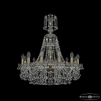 Хрустальная подвесная люстра Bohemia IVELE Crystal 1409/12/240/XL-75 Pa