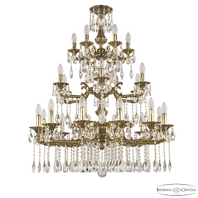 Большая хрустальная люстра Bohemia Ivele Crystal Verona 72115/12+6+6/300/3D A GB