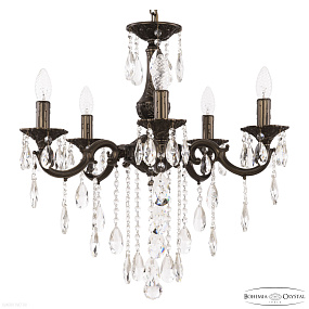 Хрустальная подвесная люстра Bohemia IVELE Crystal AL78101/5/175 B PD