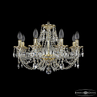 Хрустальная подвесная люстра Bohemia IVELE Crystal 1606/8/195/GW