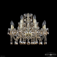 Хрустальная подвесная люстра Bohemia IVELE Crystal 1413/8+4/200 G R721