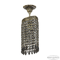 Хрустальный подвесной светильник Bohemia IVELE Crystal 19203/25IV GB Drops R781