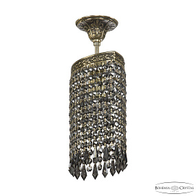 Хрустальный подвесной светильник Bohemia IVELE Crystal 19203/25IV GB Drops R781