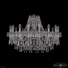Большая хрустальная люстра Bohemia IVELE Crystal 1403/16/300 Pa