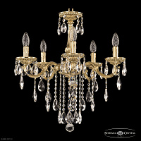 Подвесная хрустальная люстра Bohemia Ivele Crystal 75101/5/175 B G