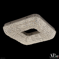 Хрустальная потолочная светодиодная люстра APL LED Sicilia SH504.2.50.A.Ni.4000