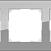 Рамка на 3 поста (серый,стекло) Werkel WL01-Frame-03