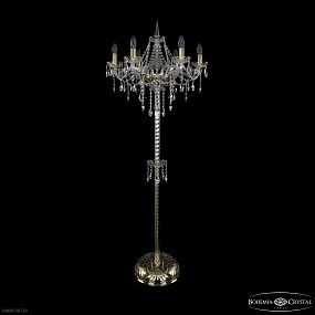 Торшер с хрусталем Bohemia IVELE Crystal 1415T2/6/200-160 G