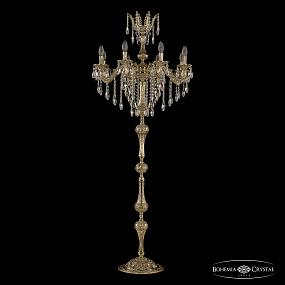 Торшер с хрусталем Bohemia Ivele Crystal Florence 71102T/8/210 B G Y4
