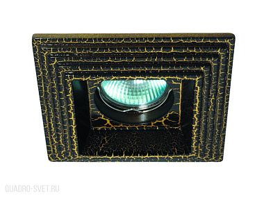 Встраиваемый гипсовый светильник Donolux Decoro DL208G/3