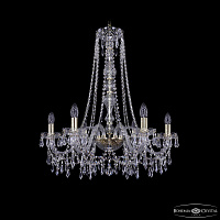 Хрустальная подвесная люстра Bohemia IVELE Crystal 1403/6/240/h-76 G