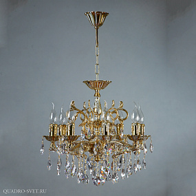 Люстра подвесная AMBIENTE Leon 2128/8 WP Tear Drop