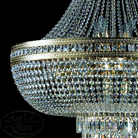 Люстра большая ARTGLASS SAXANA CE