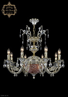 Хрустальная подвесная люстра Bohemia Art Classic 31.22.8.KR175SP.250IT.GW.Sp.Amber.White.1A