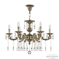 Подвесная хрустальная люстра Bohemia Ivele Crystal Florence 71210/6/210 A GB