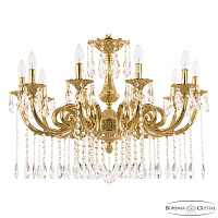 Подвесная хрустальная люстра Bohemia Ivele Crystal Verona 72117/10/250 A G
