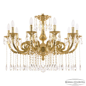 Подвесная хрустальная люстра Bohemia Ivele Crystal Verona 72117/10/250 A G