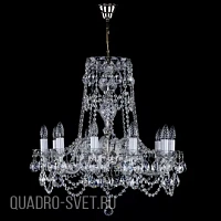 Подвесная хрустальная люстра ArtGlass DONATELA X. NICKEL CE