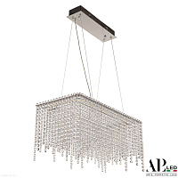 Хрустальная подвесная светодиодная люстра APL LED Sicilia SH05.57.B.Ni.4000